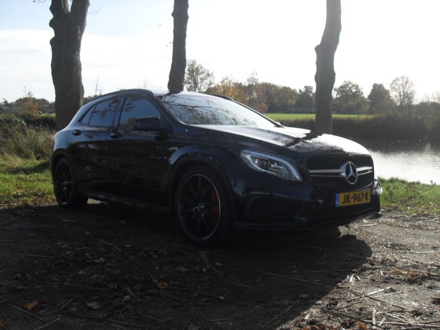 MERCEDES-BENZ GLA-KLASSE AMG45 4Matic Edition1,  360 PK,  Panorama T van Venrooy auto's, 5373 AG Herpen