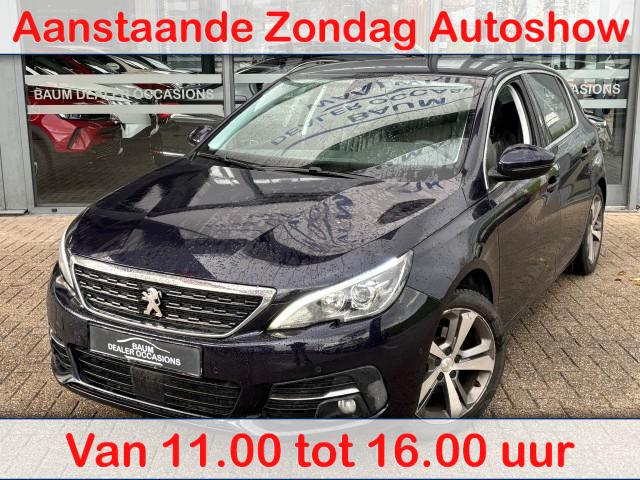 PEUGEOT 308 1.2 PURETECH GT-LINE 130PK NAVI LEDER LMV PDC , Baum Dealer Occasions BV, Waalwijk