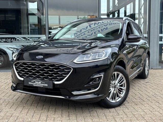 Ford Kuga - 2.5 PHEV 225PK VIGNALE AIRCO NAVI LEER PDC-CAMERA HEADUP.