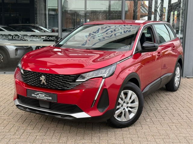 Peugeot 5008 - 1.2 PT ACTIVE PACK AUTOMAAT 7ZITPL AIRCO CRUISE NAVI PDC.