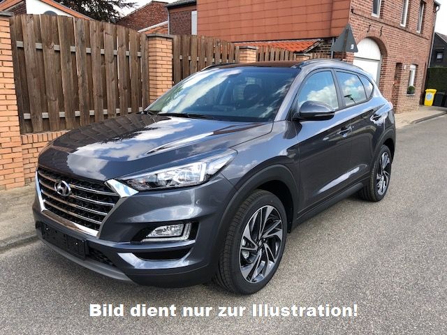 Hyundai Tucson - SOFORT 1.6 D-136 4WD FL P.Dach Leder/e.Sitze/belüft 7AT