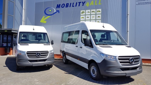 MERCEDES-BENZ SPRINTER  rolstoelbus / rolwagen