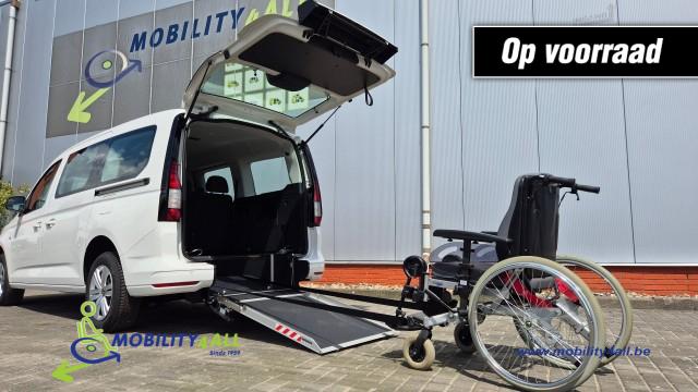 VOLKSWAGEN CADDY MAXI 2.0 TDi BleuMotion Euro 6 geschikt voor 1 rolstoel nieuw leverbaar bij Mobility4all