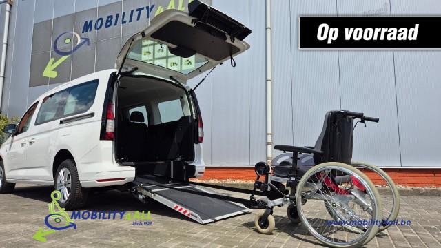 VOLKSWAGEN CADDY MAXI 2.0 TDi BleuMotion Euro 6 geschikt voor 1 rolstoel nieuw leverbaar bij Mobility4all