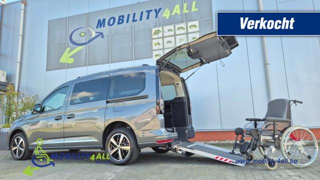 VOLKSWAGEN CADDY MAXI 2.0 TDi BleuMotion Euro 6 geschikt voor 1 rolstoel nieuw leverbaar bij Mobility4all
