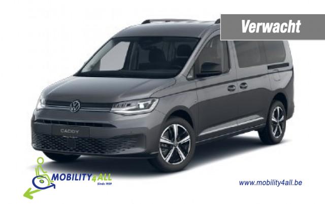 VOLKSWAGEN CADDY MAXI 2.0 TDi BleuMotion Euro 6 geschikt voor 1 rolstoel nieuw leverbaar bij Mobility4all
