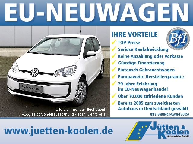 Volkswagen Up - M-Edition 1.0 60PS (5-Türen)