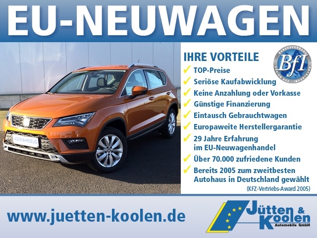 Seat Ateca - Style 1.4 EcoTSI S&S *4 JAHRE GARANTIE* - LAGER !!