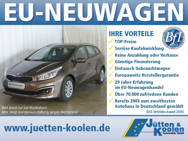 Kia Ceed - Cee'd SW (Kombi) TOP 1.6 CRDi 7DCT-Automatik