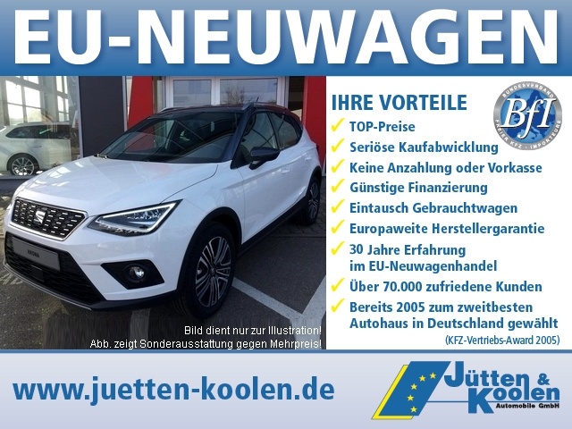 Seat Arona - Xcellence 1.0 TSI +PDC +TEMPOMAT