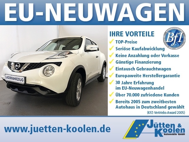 Nissan Juke - Visia Plus 1.6i 94 +RADIO *TOP-PREIS*