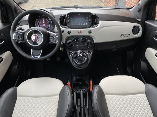 FIAT 500 1.0 Hybr. Star PANO AIRCO CRUISE CARPLAY PDC LMV, Autobedrijf de Snipperling Deventer, Deventer