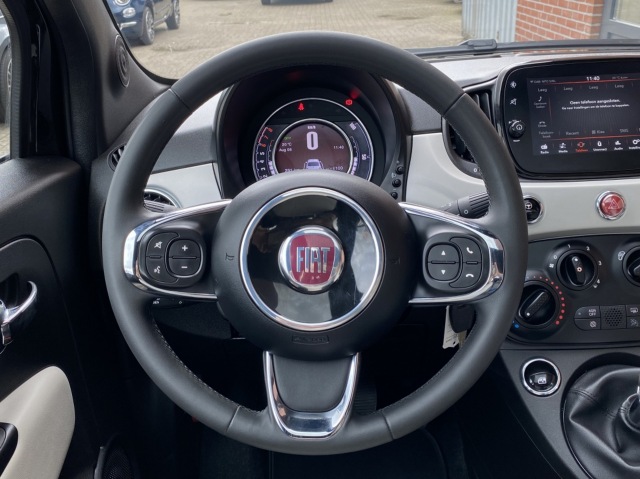 FIAT 500 1.0 Hybr. Star PANO AIRCO CRUISE CARPLAY PDC LMV, Autobedrijf de Snipperling Deventer, Deventer