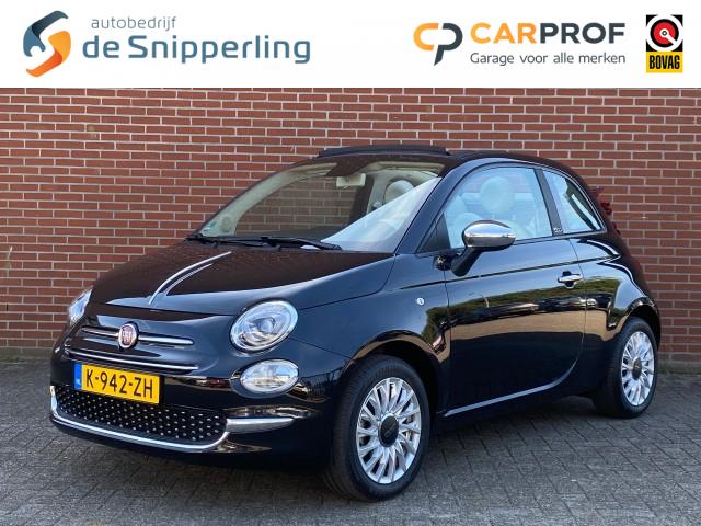 FIAT 500C 1.0 Hybr. Lounge NAVI CARPLAY PARKEERSENSOREN, Autobedrijf de Snipperling Deventer, Deventer