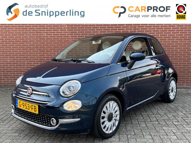 FIAT 500 0.9 TWINAIR T LOUNGE NAVI PANO CRUISE PDC, Autobedrijf de Snipperling Deventer, Deventer