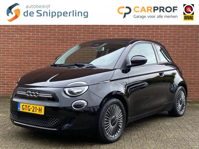 FIAT 500E ICON 42 KWH STOELVW COMFORT NAV CRUISE CARPLAY LMV, Autobedrijf de Snipperling Deventer, Deventer