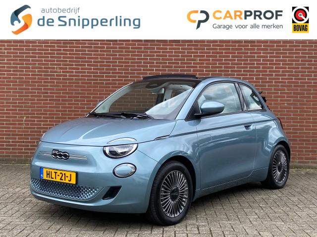 FIAT 500E ICON 42 KWH CABRIO NAV CRUISE CARPLAY PDC LMV , Autobedrijf de Snipperling Deventer, Deventer