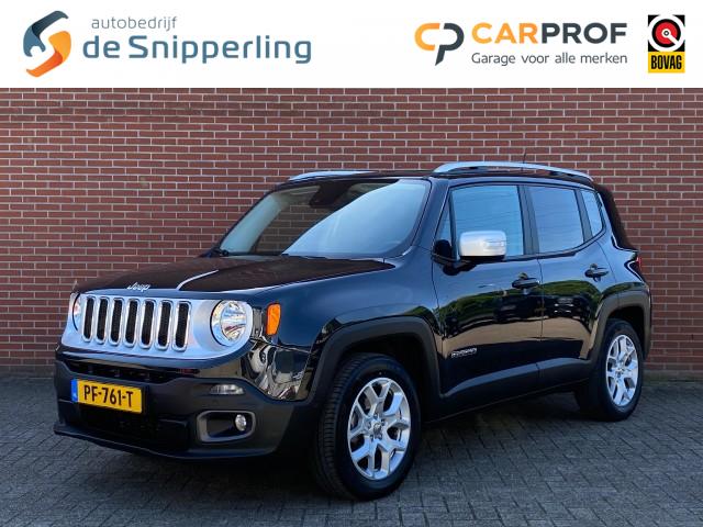 JEEP RENEGADE 1.4 M.AIR LIMITED NAV CRUISE CAMERA STOELVW STUURVW PDC CLIMA LM, Autobedrijf de Snipperling Deventer, Deventer
