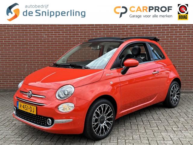 FIAT 500C 1.0 HYBRID DOLCEVITA NAVI CLIMA PDC CARPLAY CRUISE 16-LMV, Autobedrijf de Snipperling Deventer, Deventer