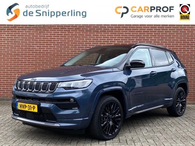 JEEP COMPASS 4XE 240 HYB. S ADAPTIVE CRUISE NAV STOELVW CARPLAY DAB LMV LEER, Autobedrijf de Snipperling Deventer, Deventer