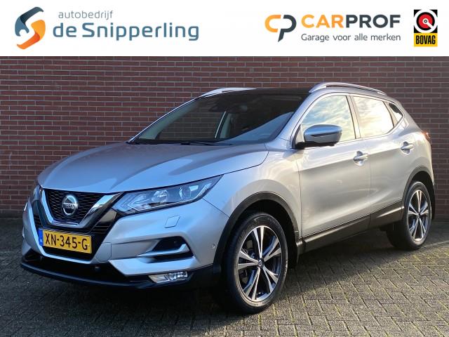 NISSAN QASHQAI - 1.2 TEKNA + NAV 360 CAMERA CLIMA CRUISE PANO STOELVERW LMV 