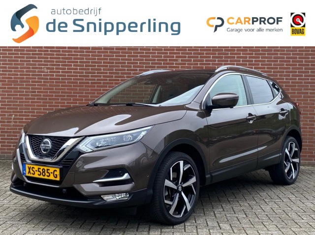 Nissan Qashqai - 1.2 TEKNA + NAV 360 CAMERA CLIMA CRUISE PANO STOELVERW