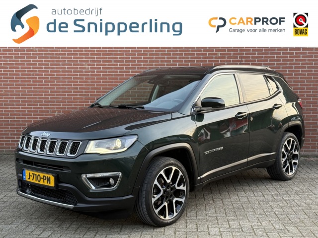 JEEP COMPASS 1.3T Limited AUTOMAAT NAVI CLIMA LEDER CAMERA PDC, Autobedrijf de Snipperling Deventer, Deventer