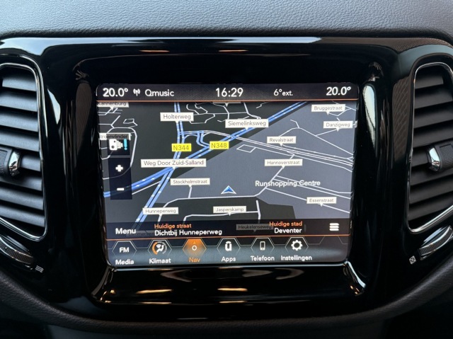 JEEP COMPASS 1.3T Limited AUTOMAAT NAVI CLIMA LEDER CAMERA PDC, Autobedrijf de Snipperling Deventer, Deventer