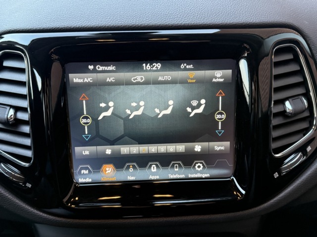 JEEP COMPASS 1.3T Limited AUTOMAAT NAVI CLIMA LEDER CAMERA PDC, Autobedrijf de Snipperling Deventer, Deventer