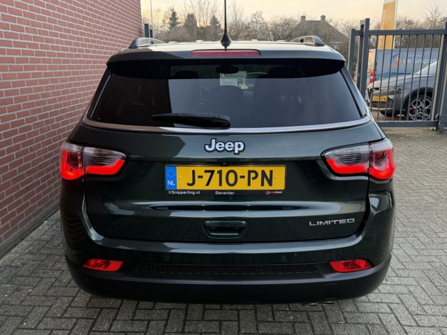 JEEP COMPASS 1.3T Limited AUTOMAAT NAVI CLIMA LEDER CAMERA PDC, Autobedrijf de Snipperling Deventer, Deventer