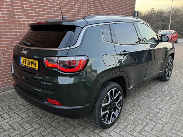 JEEP COMPASS 1.3T Limited AUTOMAAT NAVI CLIMA LEDER CAMERA PDC, Autobedrijf de Snipperling Deventer, Deventer