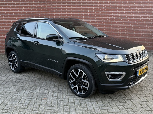 JEEP COMPASS 1.3T Limited AUTOMAAT NAVI CLIMA LEDER CAMERA PDC, Autobedrijf de Snipperling Deventer, Deventer