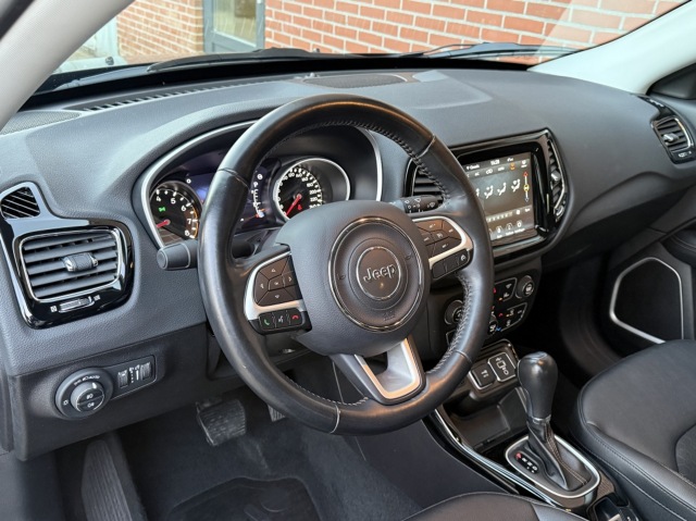 JEEP COMPASS 1.3T Limited AUTOMAAT NAVI CLIMA LEDER CAMERA PDC, Autobedrijf de Snipperling Deventer, Deventer