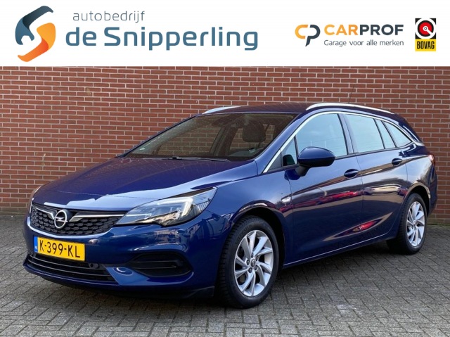 Opel Astra - 1.2 BUSINESS ELEGANCE NAV CRUISE CARPLAY TREKHAAK CAMERA LMV