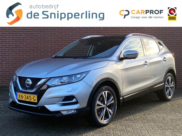 Nissan Qashqai - 1.2 TEKNA + NAV 360 CAMERA CLIMA CRUISE PANO STOELVERW LMV