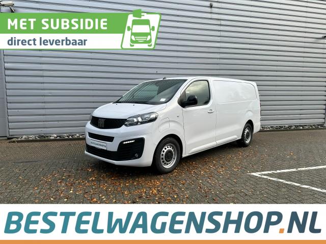 FIAT E-SCUDO L3H1 75kWh - NAVI + SUBSIDIE, Bestelwagenshop.nl, Nieuw-Vennep