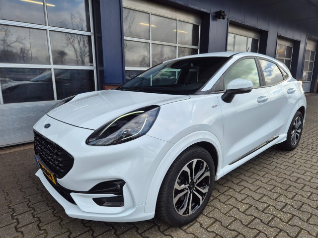 Ford Puma - 1.0 EB HYB. ST-LINE Stuur/stoel verwarming, Carplay, Camera, ALL IN prijs.