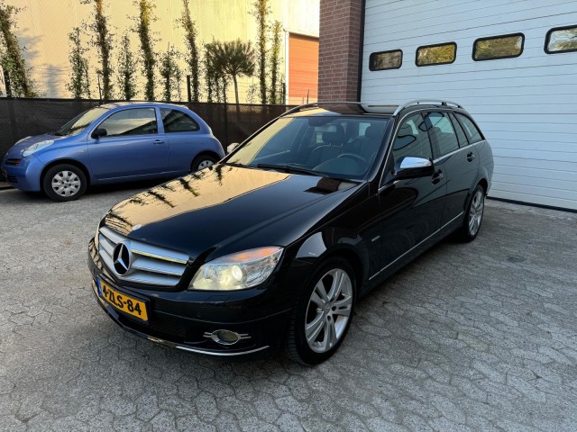MERCEDES-BENZ C-KLASSE Estate C180 K AUT Avantgarde halfleder Xenon, Elbers Auto's, Overloon