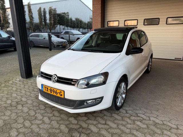 VOLKSWAGEN POLO 1.4-16V Style Pano stoelverw. cruise Navi PDC, Elbers Auto's, Overloon