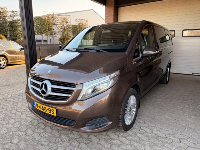 MERCEDES-BENZ V-KLASSE V220 DC LED Leder Burmester stoelkoeling, Elbers Auto's, Overloon