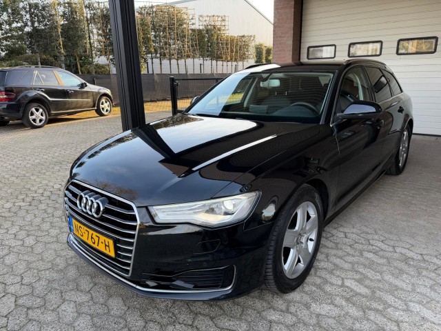 AUDI A6 Avant 2.0 TDI vol-leder trekhaak goede staat euro6, Elbers Auto's, Overloon
