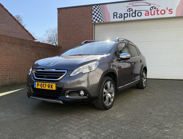 PEUGEOT 2008 1.2 PURETECH FELINE Panodak LEDER stoel verwarming, trekhaak , Rapido Auto's, Enschede
