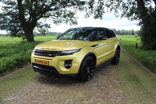 LAND ROVER RANGE ROVER EVOQUE - 2.0 SI 4WD SICILIAN YELLOW SPORTSTOEL CAMERA BLACK OPTIC FULL! 