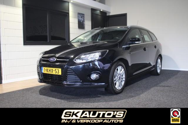 FORD FOCUS 1.0 ECOB. TITANIUM NAP! TREKHAAK CRUISE PDC CLIMA NAVI ALL-IN PR, SK Autos, Emmen