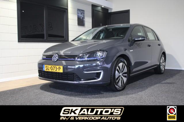 VOLKSWAGEN GOLF E-GOLF NAVI 85KW 116PK AUTM AIRCO SUBSIDIE ALL-IN RIJKLAAR PRIJS, SK Autos, Emmen