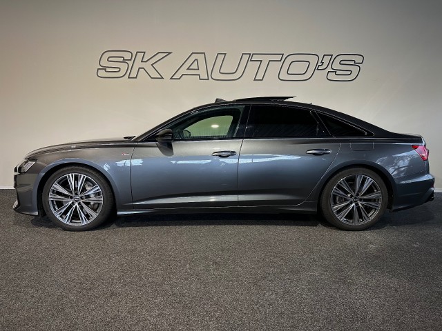 AUDI A6 50 TFSI E Q. S EDIT. PANO l QUATTRO l STOEL/STUURVER l ACC l 340PK l S-LINE l HUD l , SK Autos, Emmen