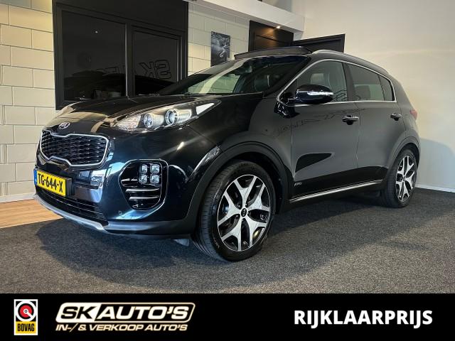 KIA SPORTAGE - 1.6 T-GDI 4WD GT-L. NAP l TREKH l STOEL/STUURVERW l PANORAMA l CARPLAY l 