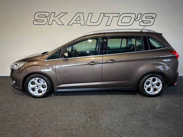 FORD GRAND C-MAX 1.0 TITANIUM l NAP l NW DISTRI l NAVI l CRUISE l CLIMATE l TREKHAAK l , SK Autos, Emmen