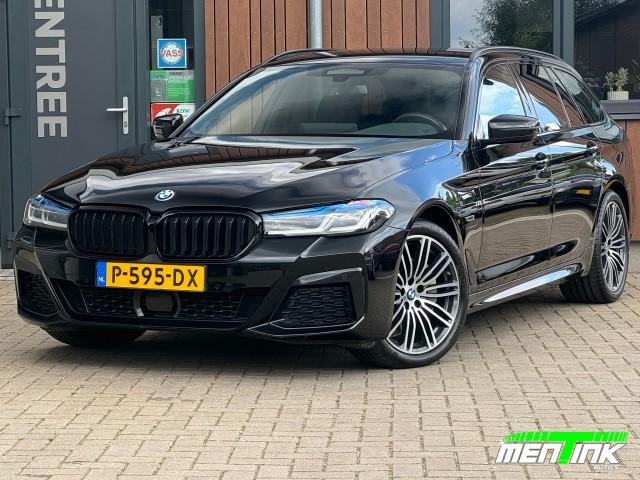 BMW 5-SERIE 530E BNS EDIT.+ M-PAKKET LED TREKHAAK E. KLEP, Mentink Auto's, Wijhe