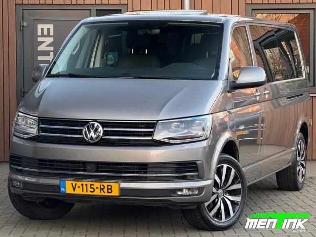 VOLKSWAGEN TRANSPORTER 2.0 TDI L2H1 DC HIGHLINE DSG led leder dubbele deur stoelverw. s, Mentink Auto's, Wijhe